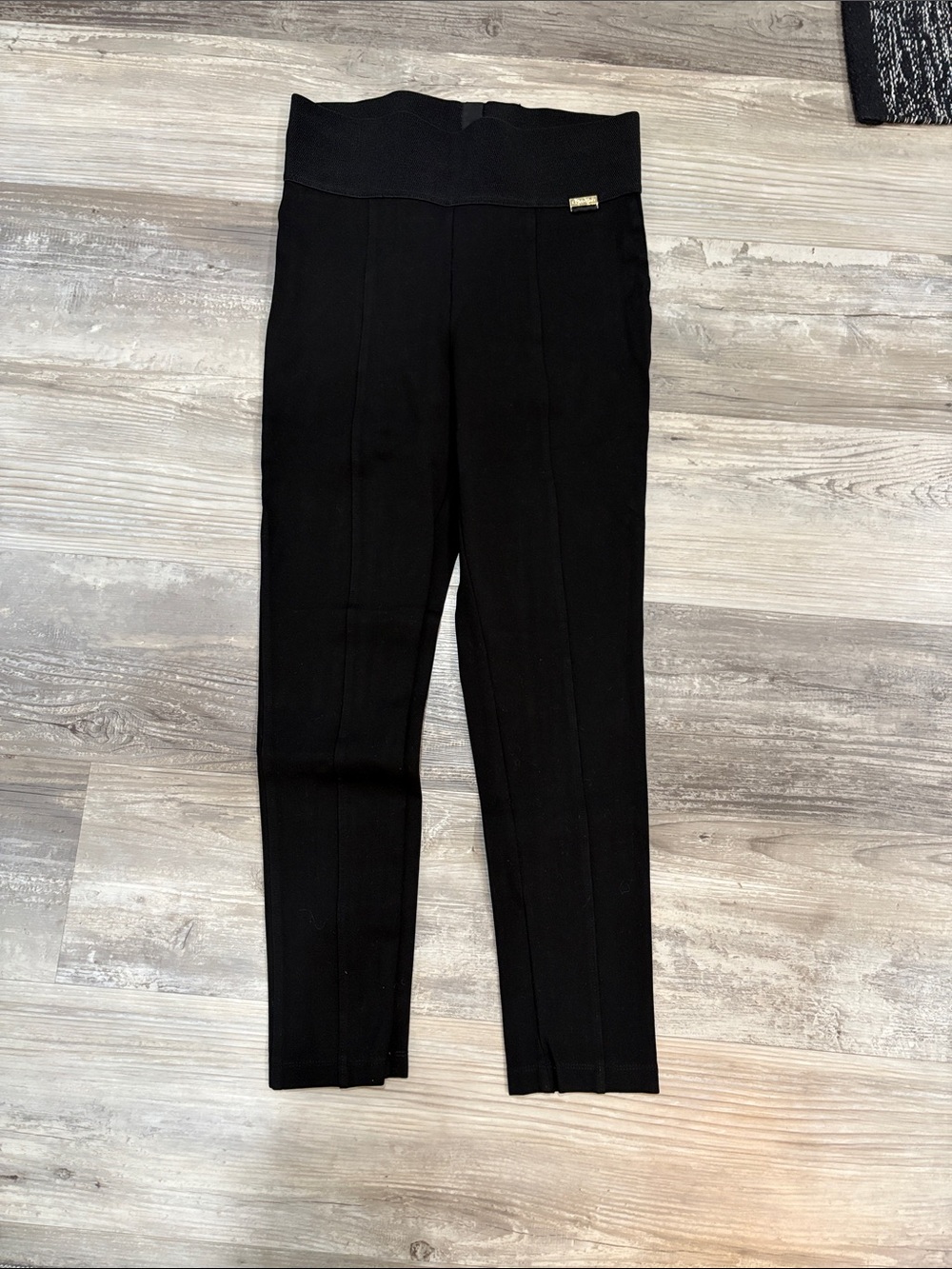 Calvin Klein Black Stretch Ponte Leggings